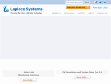 Tablet Screenshot of laplacesolar.com